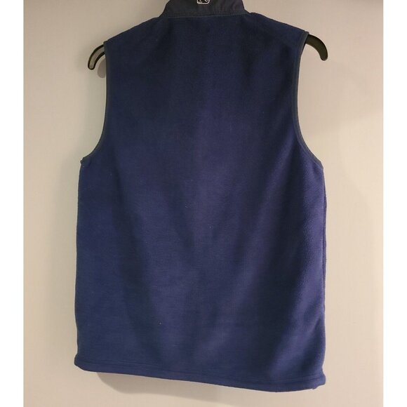 Vineyard Vines Mens Size XS Fleece Vest Blue Zip Up - Picture 2 of 12